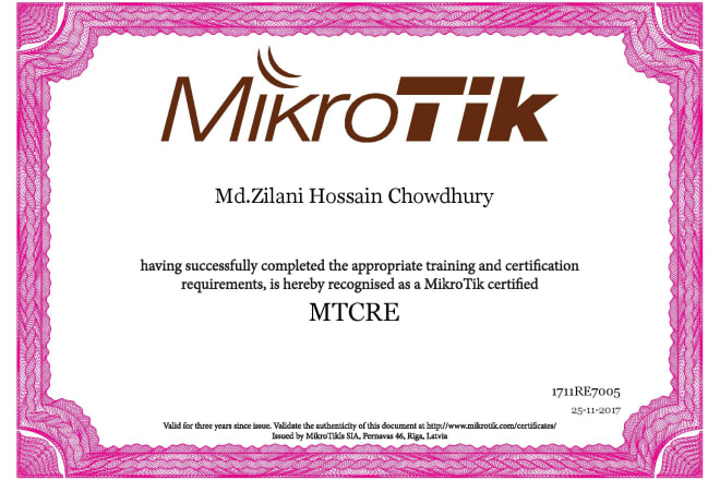 I will ready to configure any mikrotik router and network design