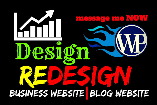 I will redesign wordpress website, modern wordpress website design