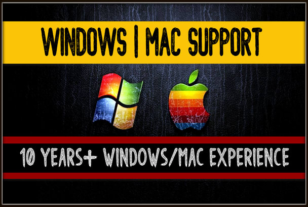 I will repair, speed up, fix windows, mac computer, laptop remotely