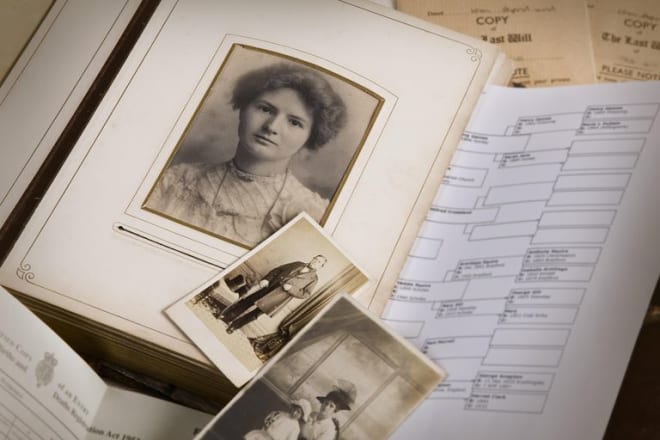 I will research your family history and lineage