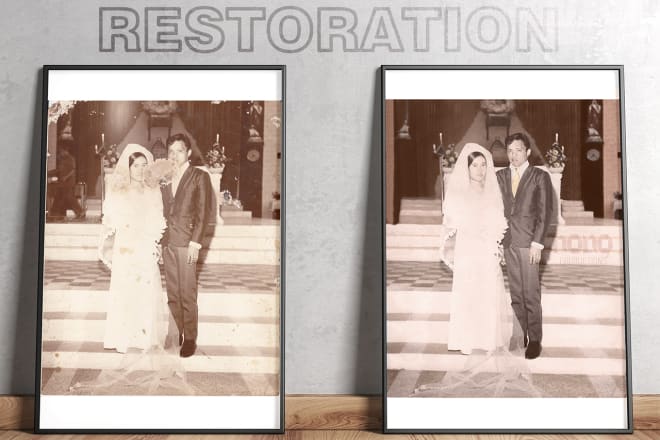 I will restore photo, repair, fix damaged image