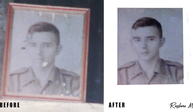 I will restore, repair, fix damaged photo