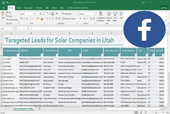 I will scrape active targeted emails from any social media platform
