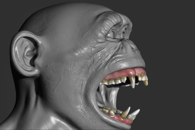 I will sculpt a 3d model of your choosing for 3d print