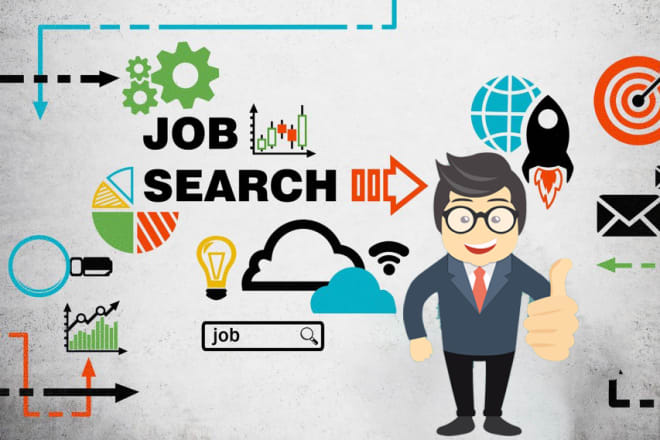 I will search and apply for 50 job applications for you