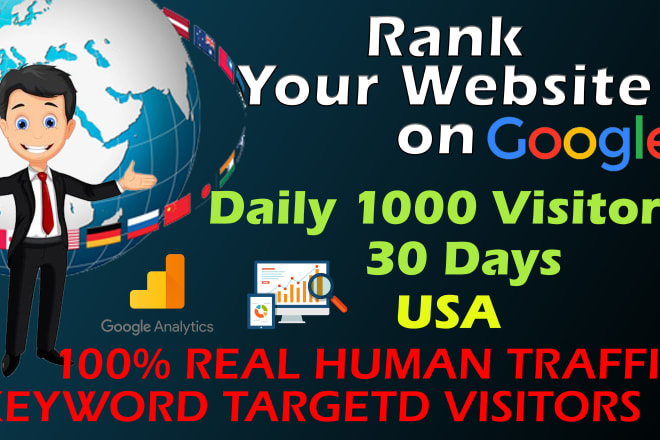 I will send daily 1000 visitors