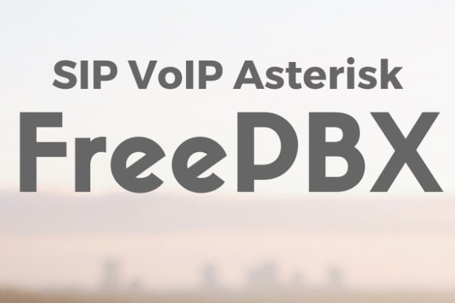 I will setup a freepbx sip voip asterisk phone system