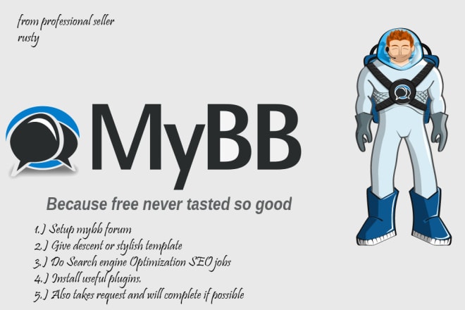 I will setup mybb forum, wordpress blog, plugin and themes with SEO