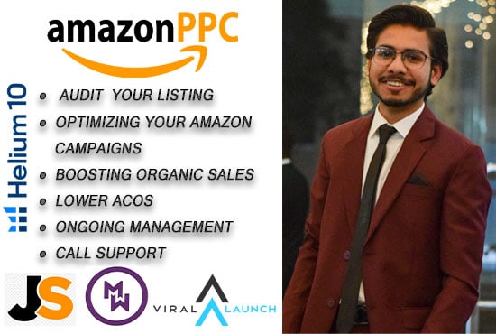 I will setup optimize and manage your amazon ppc campaigns