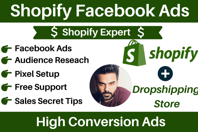 I will setup shopify facebook ads campaign for grow business