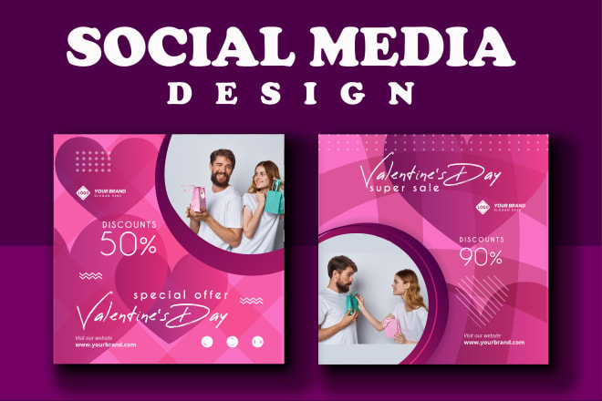 I will social media post design