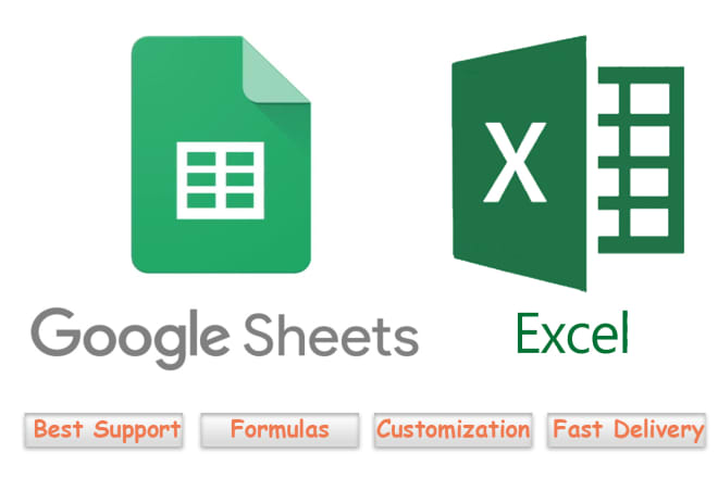 I will solve or create formulas for google sheets and excel