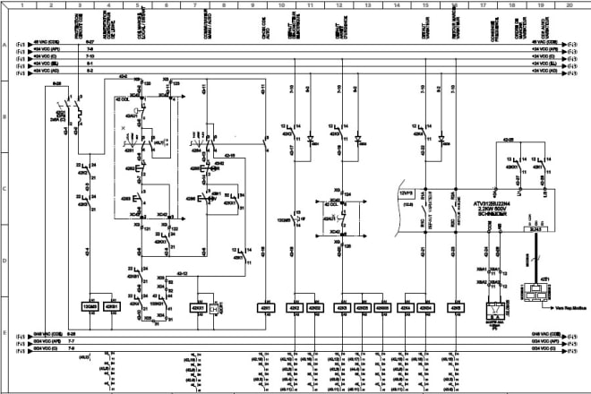 I will study, size and draw electrical diagrams hv lv