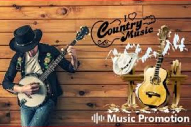 I will submit your country music to 500 playlist curator