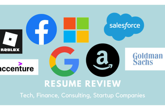 I will thoroughly review your resume for tech companies and software engineering roles
