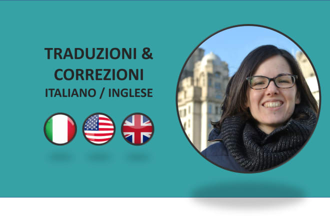 I will traduzione e correzione testo inglese o italiano