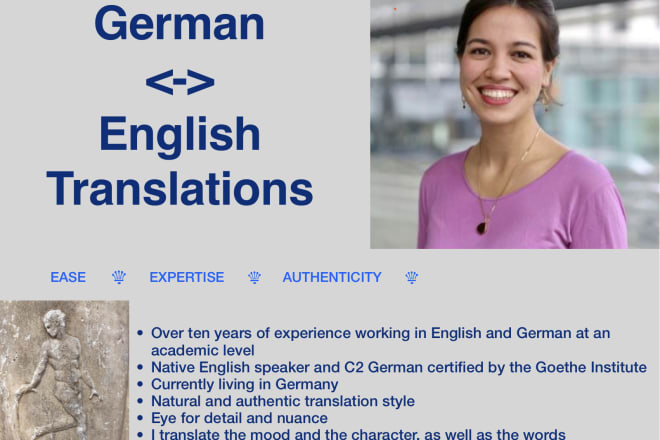 I will translate german to english or english to german