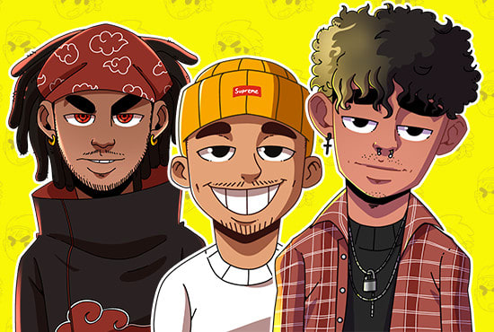 I will turn you into a cartoon character