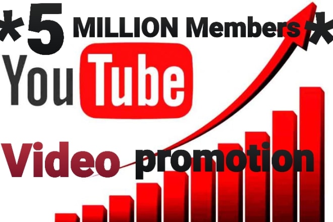 I will usa and canada youtube video promotion