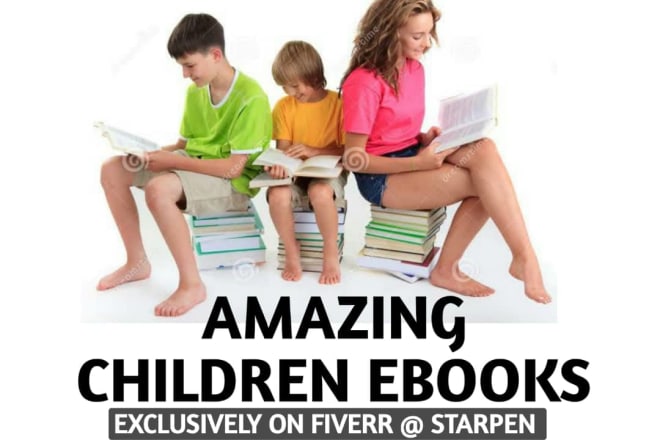 I will write a children book children ebook kids ebook children story education book
