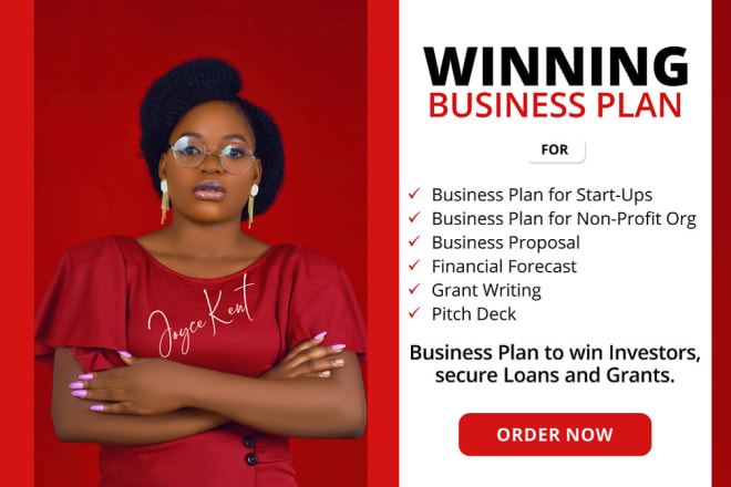 I will write a non profit startup business plan, business proposal, financial plan