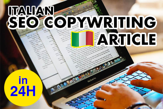 I will write a SEO copywriting article in italian in 24h
