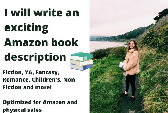 I will write an exciting amazon book description