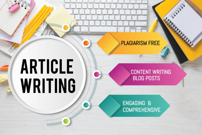 I will write articles and blog posts