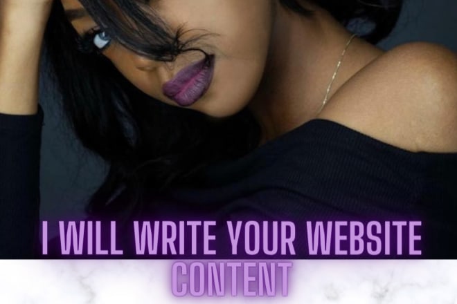 I will write content for your website