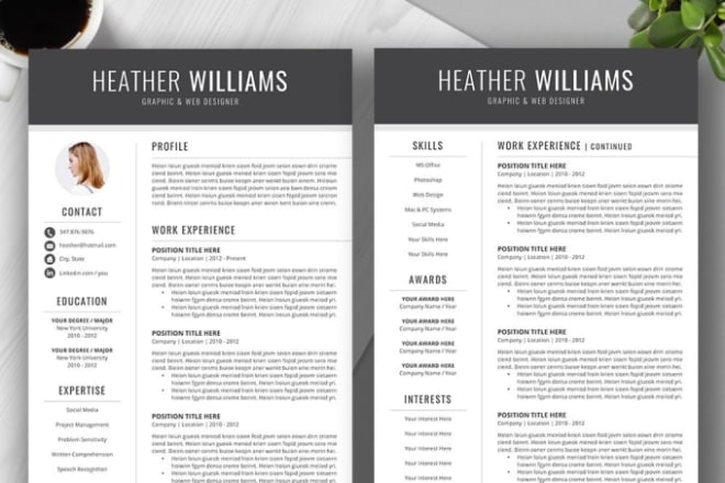 I will write cv, resume, cover letter, linkedin that gets you hired