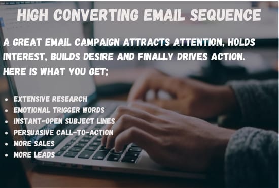 I will write persuasive email copy with guaranteed conversion