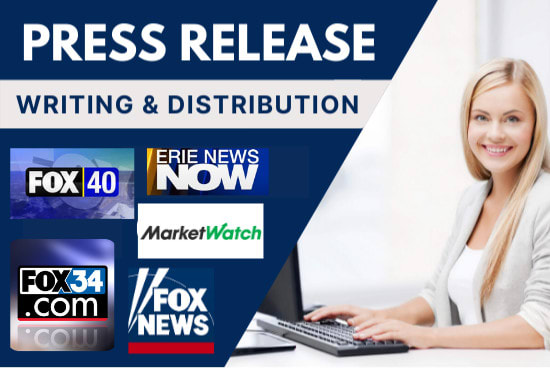 I will write press release and do distribution on fox etc