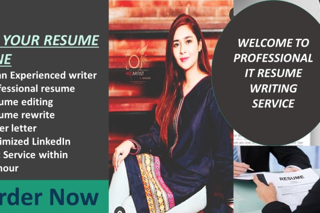 I will write professional IT resume, tech resume, resume writing