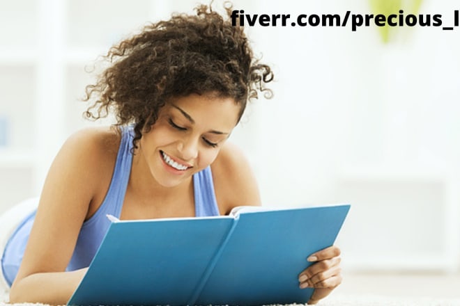 I will write self help and wellness, self improvement ebook
