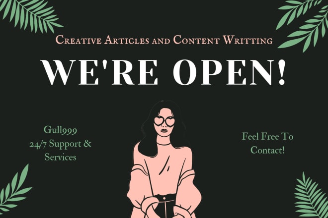 I will write SEO articles and content on any topic