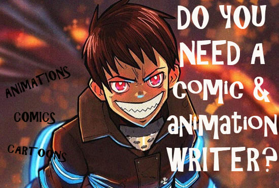 I will write your comic script