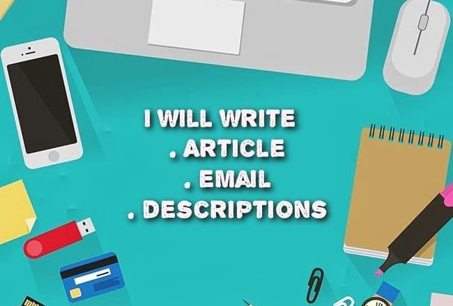 I will write,translate article,description for your web blog email content in 24 hours