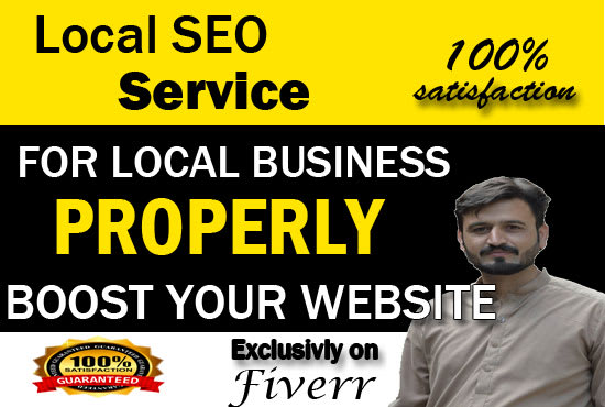 I will your monthly google first page local SEO services agency