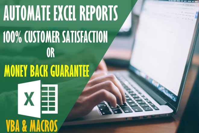 I will automate your excel reports with vba macros