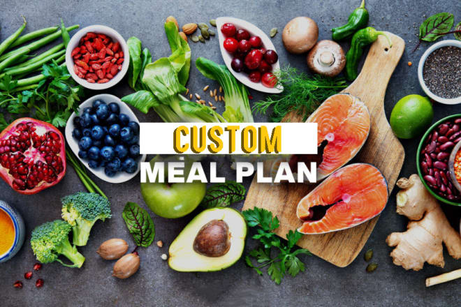 I will be your nutritionist and make your meal plan