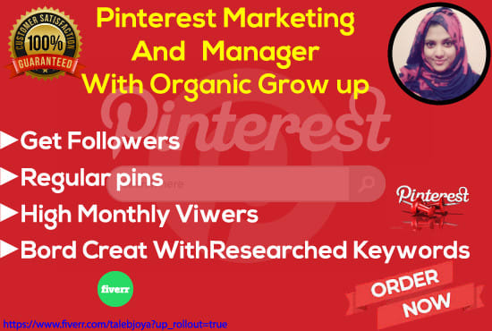 I will be your professional pinterest marketing manager