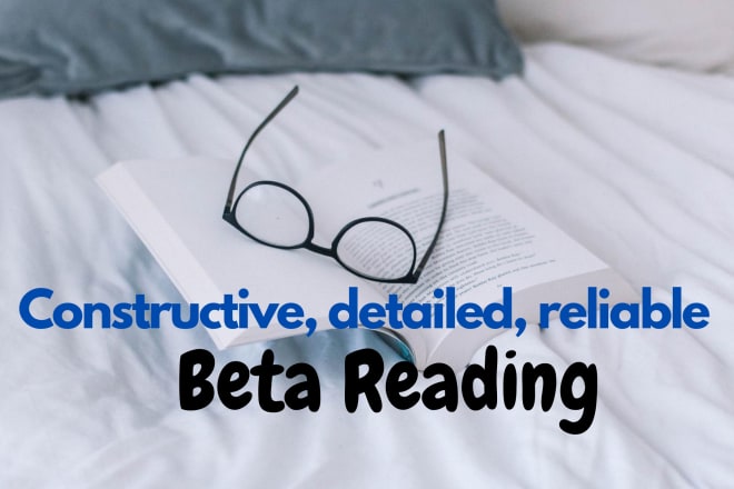 I will beta read your novel