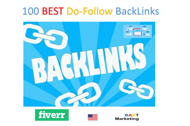 I will build best 100 high quality high da SEO dofollow backlinks