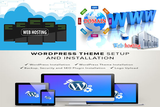 I will buy free domain, hosting and install plugins, wordpress