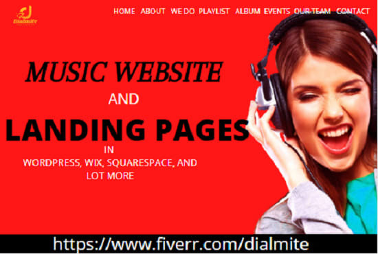 I will create a new fashioned music website