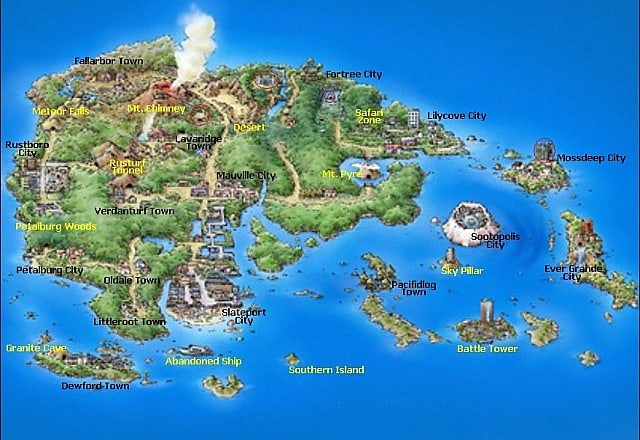 I will create a pokémon region for you