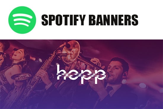 I will create a special spotify banner for your artist profile