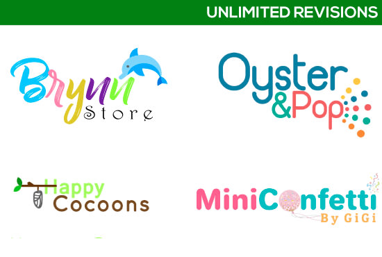I will create a stunning kids logo