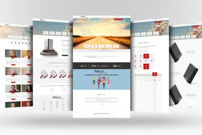 I will create any kind of professional website for you