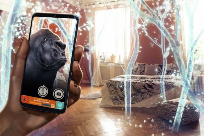 I will create ar VR hybrid application